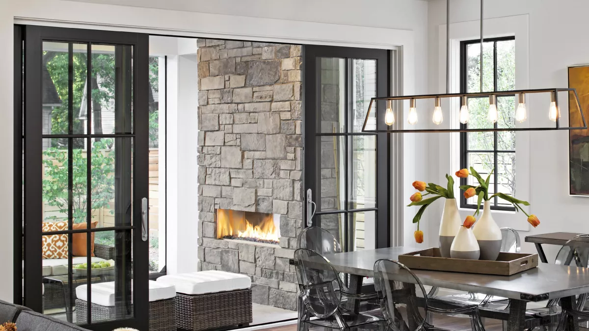 4 GLASS PANEL FRENCH DOORS