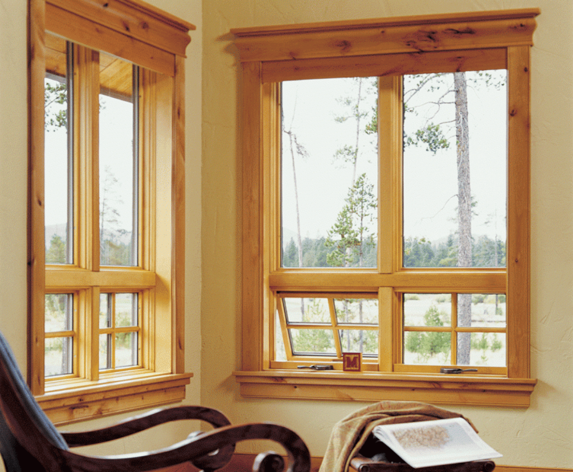 wood window frame