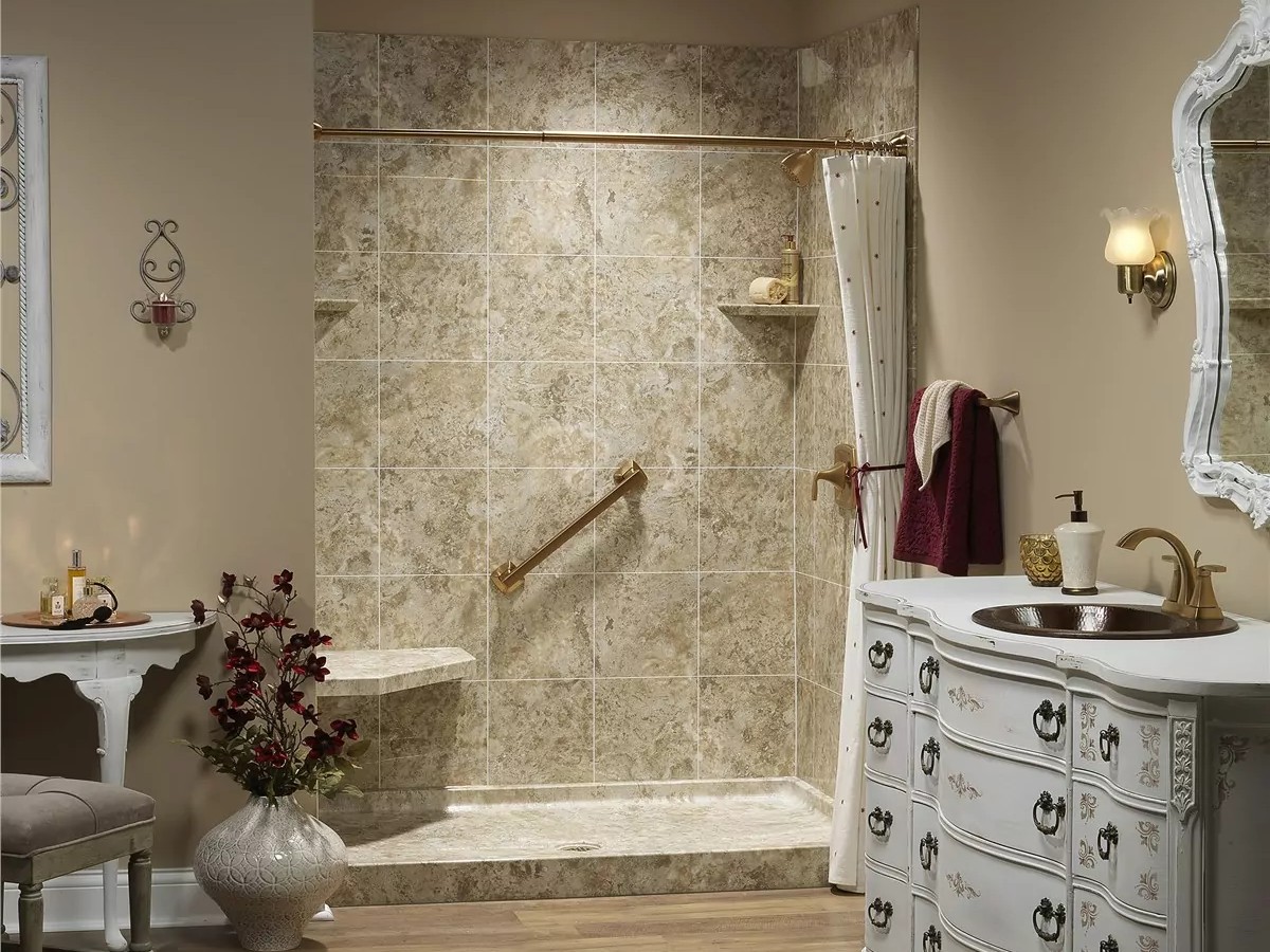 Bathtub-to-Shower Conversion